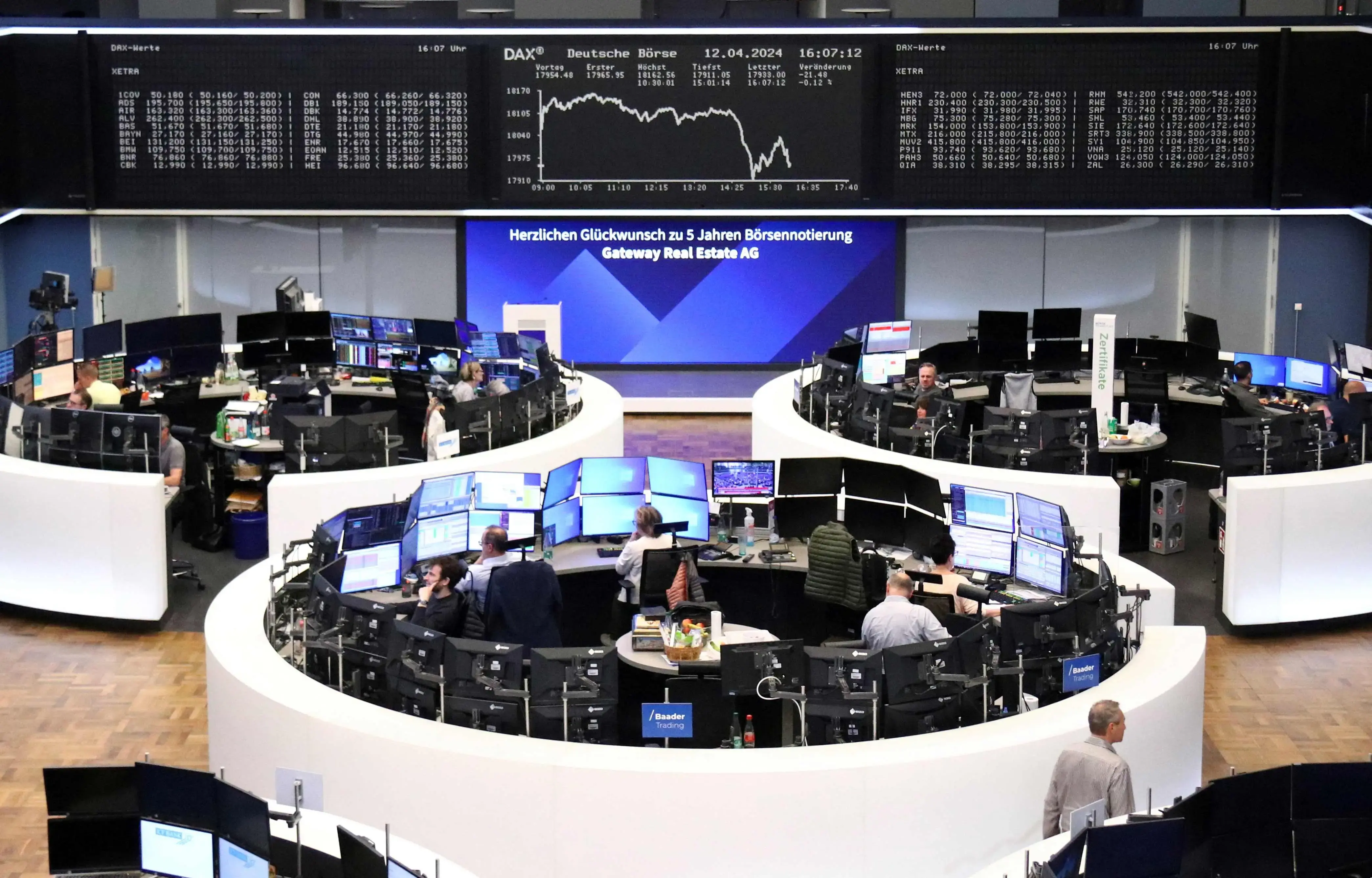 Índice STOXX 600 fecha em máxima recorde com acordo entre EUA e Irã