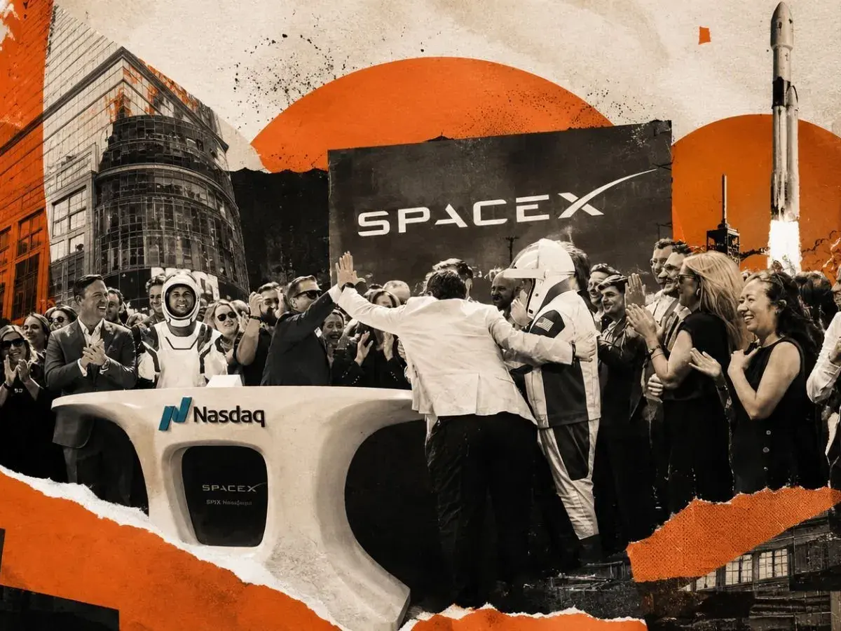 SpaceX entra no Nasdaq 100 após maior IPO da história