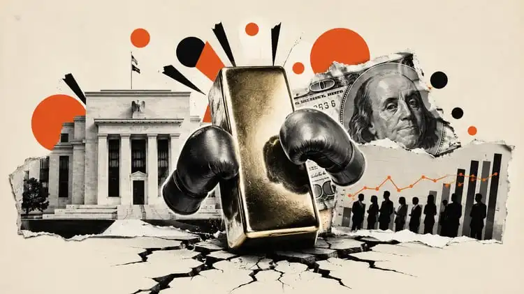 الذهب يتخلى عن مكاسبه خلال اليوم؛ يغازل 4600 دولار مع دعم رهانات رفع الفائدة من جانب Fed للدولار الأمريكي