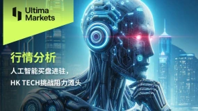 人工智能买盘进驻，HK TECH挑战阻力滩头