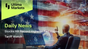 Stocks Hit Record Highs on Fed Hopes, Tariff Watch