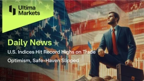 U.S. Indices Hit Record Highs on Trade Optimism, Safe-Haven Slipped