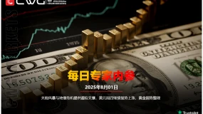 CWG资讯：关税风暴与地缘危机提供避险支撑，美元周四继续强势上涨，黄金弱势整理