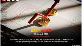 US jobs data misses, USD drops, gold jumps 2%+.
