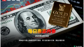 CWG資訊：美聯儲9月超大規模降息押注縮減，美元週四盤中反彈，黃金承壓回落