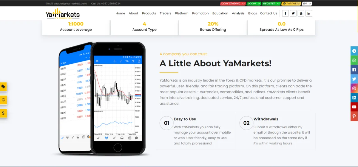 yamarkets-website 