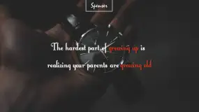 你是从什么时候开始发现父母老了？